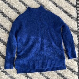 Arket alpaca merino wool royal blue children’s sweater size 4-6Y
